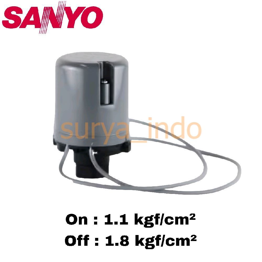 ปั๊มน้ําอัตโนมัติ SANYO P-H137AC P-H137AB สวิตช์เพิ่มแรงดันอัตโนมัติ