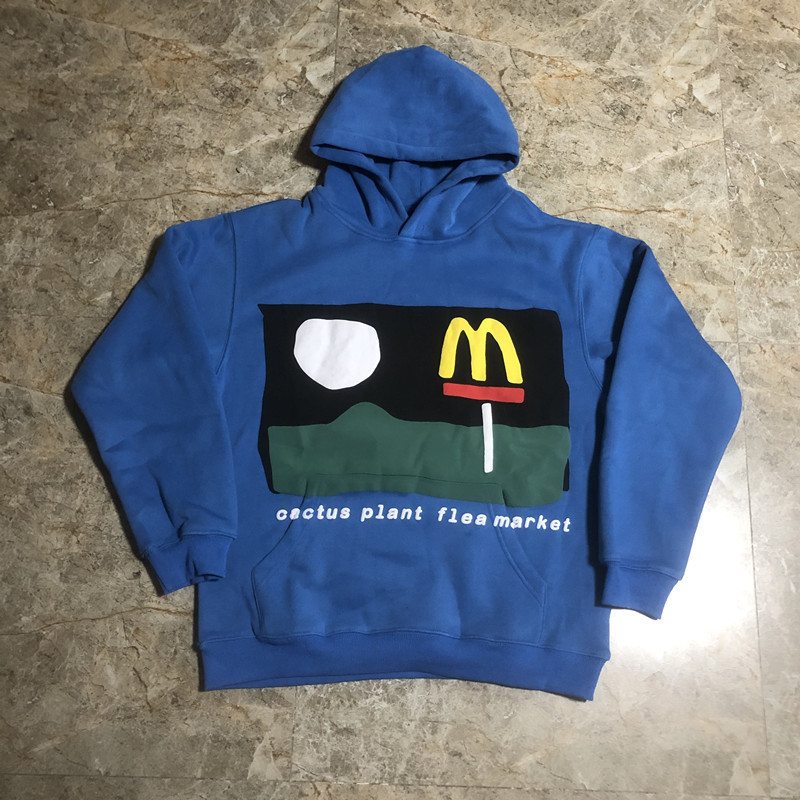 Cactus Plant Flea Market x McDonalds CPFM联名Local发帽泡衫