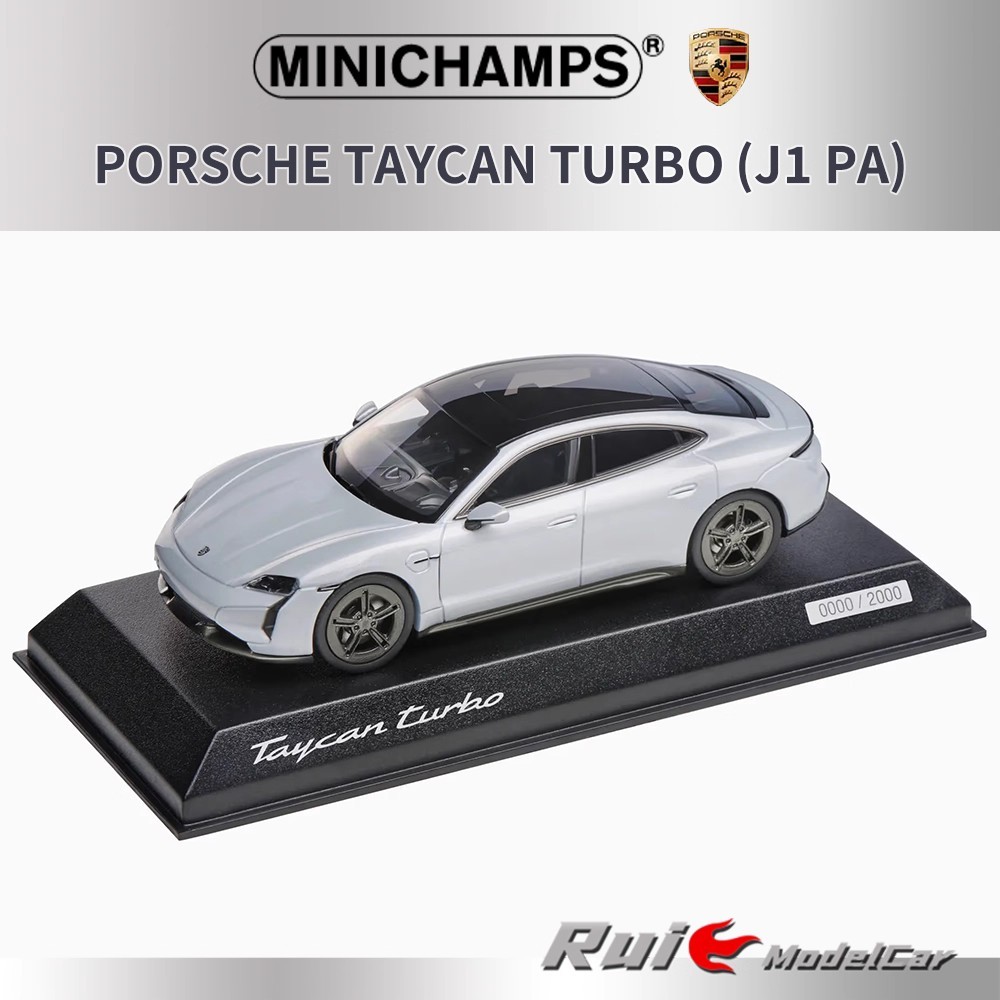 1: 43 Germany Porsche Original Norwell Porsche Taycan Turbo GT Car Model Jewelry