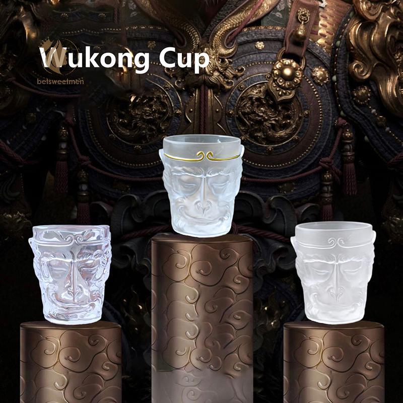 [DB] 1 ชิ้น ck Myth WuKong ถ้วยแก้ว 100ML Monkey King ถ้วยชาใสแก้วไวน์ Hot Gaming อุปกรณ์ต่อพ่วงงานฝ