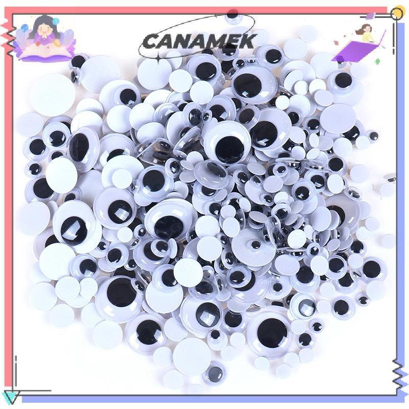 [CANAMEK] Self-กาวผสมEyesสําหรับของเล่นตุ๊กตาGogly wiggly Eyes DIYอุปกรณ์เสริมสต็อกใหม่