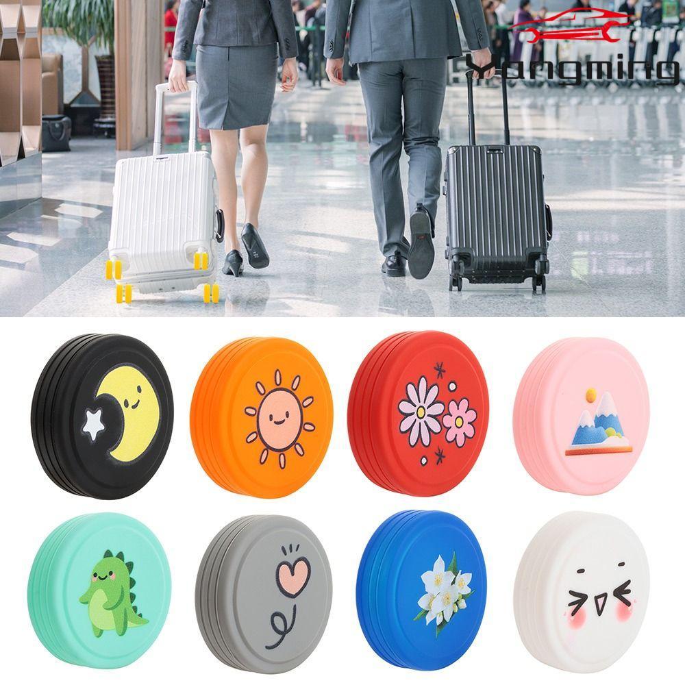 ที่ป้องกันล้อกระเป๋าเดินทาง แบบซิลิโคน กันกระแทกดูดซับช็อก และลดเสียงรบกวน