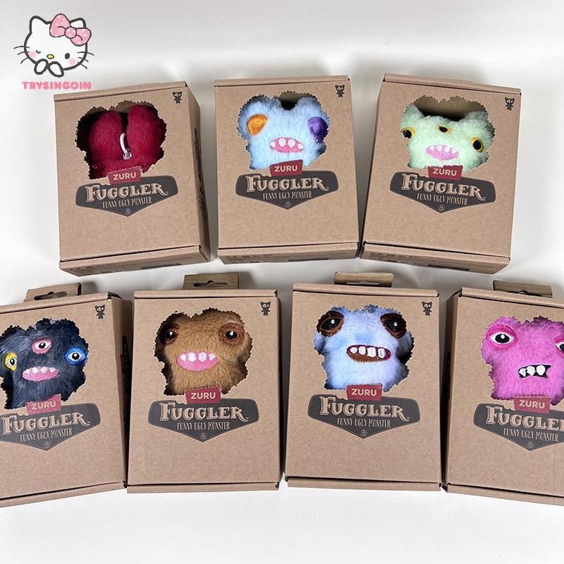 [trysingoin] Fuggler ฟันมอนสเตอร์น่าเกลียดน่ารักตลกเด็ก V3 Series ตุ๊กตาเครื่องประดับเตียงและโซฟาตกแต่งของขวัญวันเกิดเด็ก TH