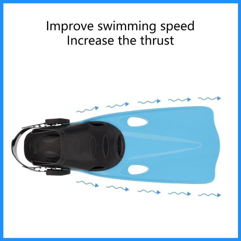 Luk Snorkel Swim Fins Training Fins Swim Flippers Swim Fins for Adult Men Women