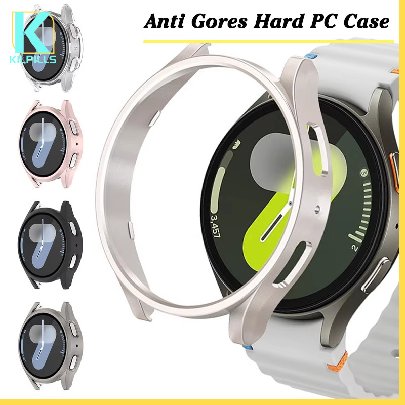 เคสป้องกัน PC แบบไม่มีฟิล์ม for Smartwatch Samsung Galaxy Watch 7 40 มม 44 มม ฟิล์มป้องกันหน้าจอกลวงกันชนอุปกรณ์เสริม