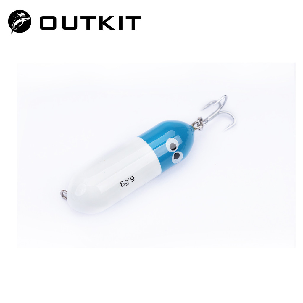 เหยื่อล่อสำหรับตกปลาเบส แบบเดินบนผิวน้ำ จากแบรนด์ OUTKIT ขนาด 3.5/6.5g เหมาะสำหรับการตกปลาบนผิวน้ำ