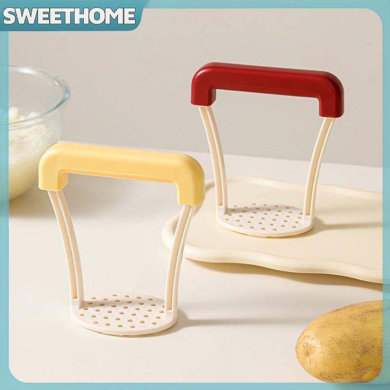 SWEETHOME มันฝรั่ง Mashers ข้าว Masher Puree สีม่วงหวาน Potata ฟักทองเครื่องขูด Makers เครื่องมือ Cr