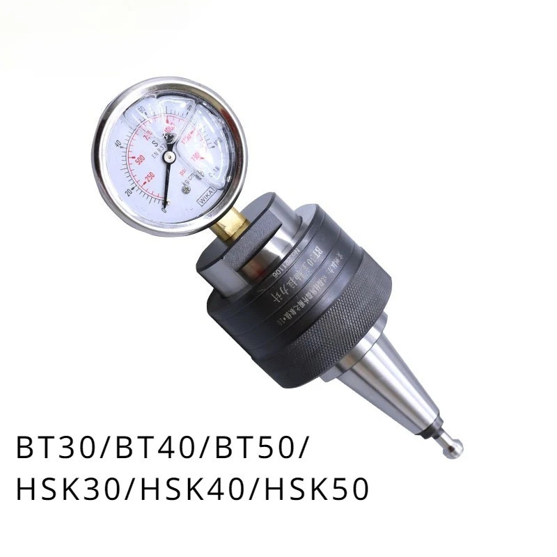 BT30/BT40/BT50/HSK30/HSK40/HSK50 spindle tension gauge precision German Wika pressure gauge for mach