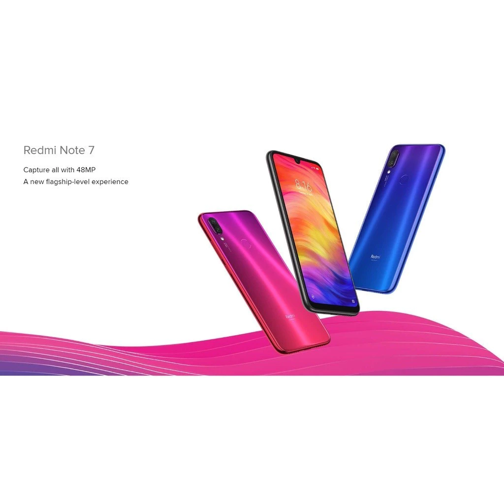 สมาร์ทโฟน Xiaomi Redmi Note 7 Snapdragon 660 AIE Android 95% โทรศัพท์มือถือกล้อง 48.0MP ใหม่ thumbnail 6