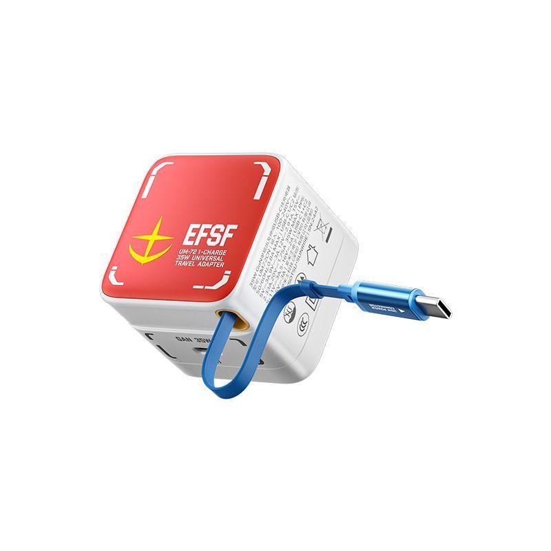 Momax/Momax Gundam Co-Branded 35W Gallium Nitride มาพร้อมสายชาร์จ Magnetic Automatic Storage