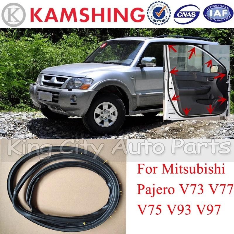 CAPQX สําหรับ Mitsubishi Pajero V73 V77 V75 V93 V97 Pajero Sport ประตูซีลยาง Doorpost Strip