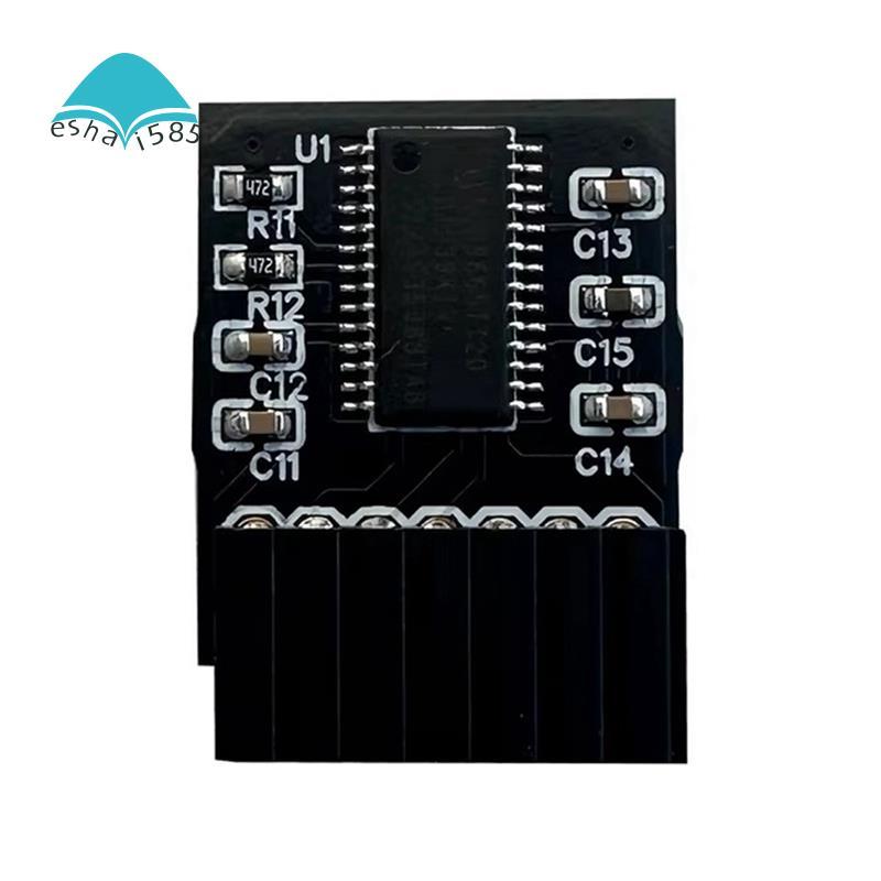 Eshai585TPM2.0 โมดูลสําหรับ 14 Pin LPC 14PIN LPC TpmโมดูลสําหรับX99 K9S TPM2.0 การเข้ารหัสความปลอดภั