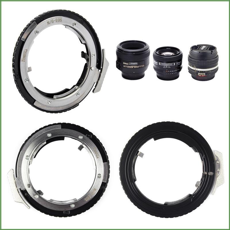 BON คู่มือสําหรับโฟกัสเลนส์อะแดปเตอร์แหวนสําหรับ EF 5D 7D 650D 600D กล้อง DSLR G AI AF-S
