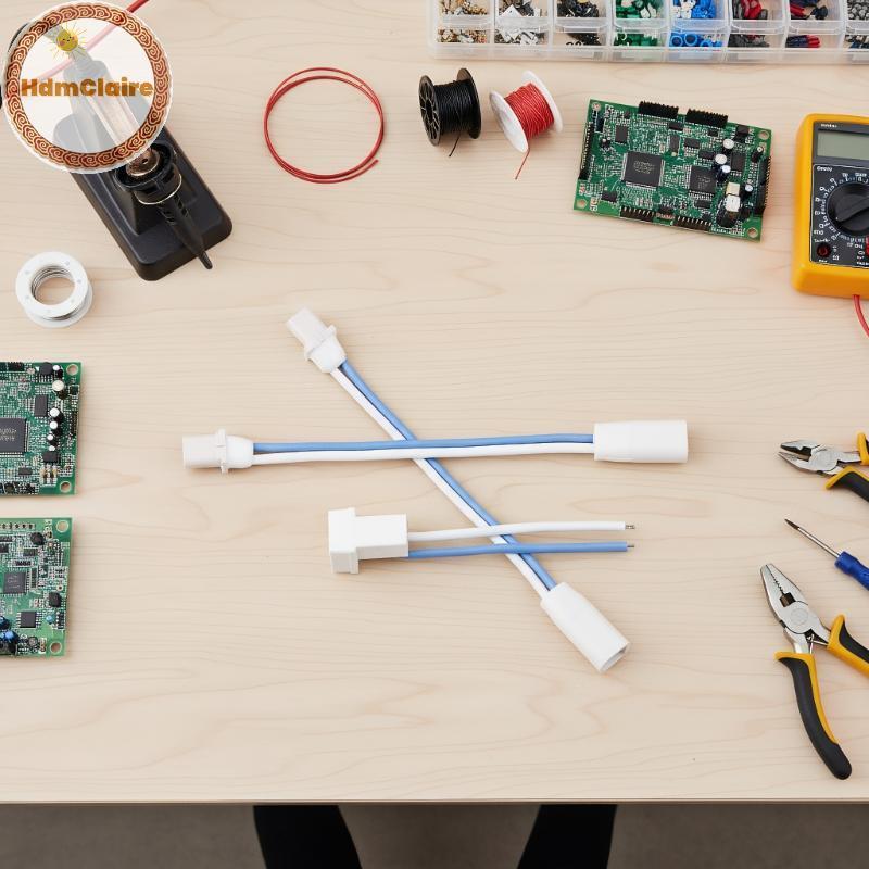 HdmClaire 6 ชิ้น BT2.0-PH2.0 อะแดปเตอร์สาย 22AWG สําหรับ 300mAh 1S แบตเตอรี่ 1.0 มิลลิเมตร Banana Co