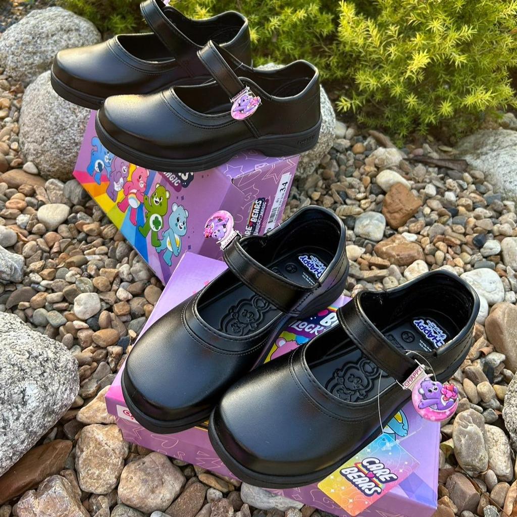 Chappy รองเท้านักเรียนหญิง NEW ปี 2026 CB-889  หมีชมพู ดาวแก่วงวิ้งๆๆใส่แล้วน่ารัก  ใส่สบาย