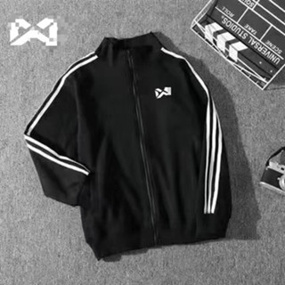 เสื้อแจ็กเก็ตวิ่งทรงหลวมสไตล์แฟชั่น เหมาะสำหรับทั้งการเล่นกี…