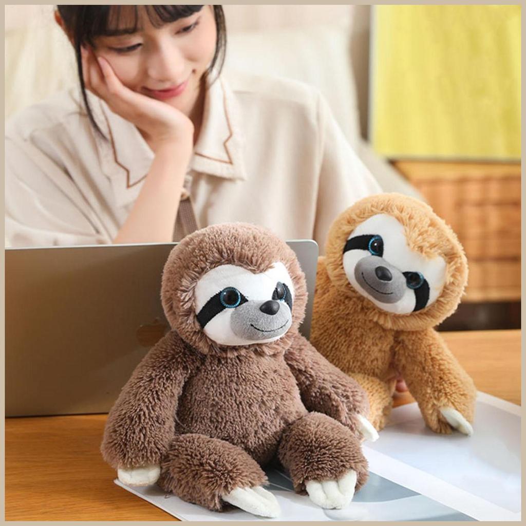 ตุ๊กตา Sloth นุ่มยัดไส้ Sloth หมอนสัตว์ของเล่นน่ารักตุ๊กตาสัตว์นุ่มน่ารัก Sloth Sleeping Companion f