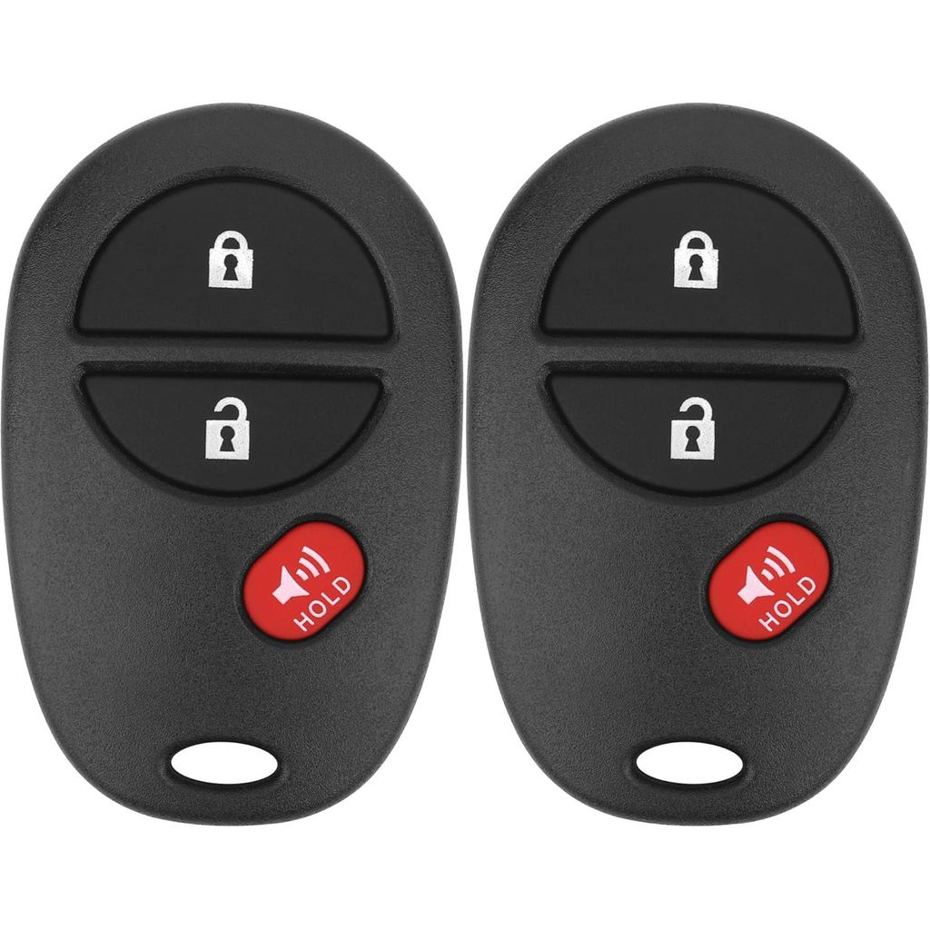 Key Fob Replacement for 2008-2013 Toyota Highlander/ 08-18 Sequoia/ 04-17 Sienna/ 05-16 Tacoma/ 07-1