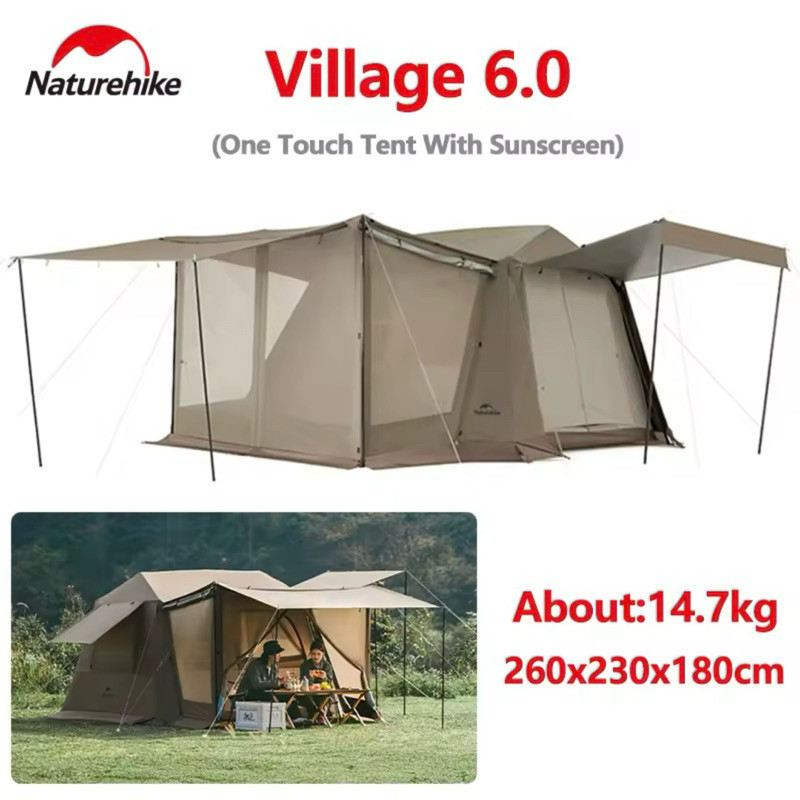 เต็นท์ Naturehike Village 6.0 Flagship