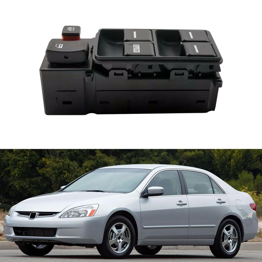 ด้านหน้าสวิทช์หน้าต่างด้านข้าง Fit สําหรับ Honda Accord DX LX SE 2.4L 3.0L CM5 CM6 ซีดาน 4 ประตู 200