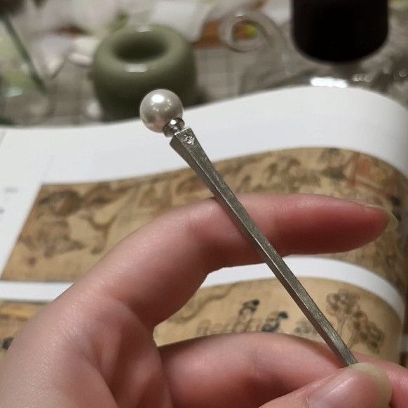 กิ๊บติดผมสไตล์จีนย้อนยุค ประดับมุก ดีไซน์ใหม่