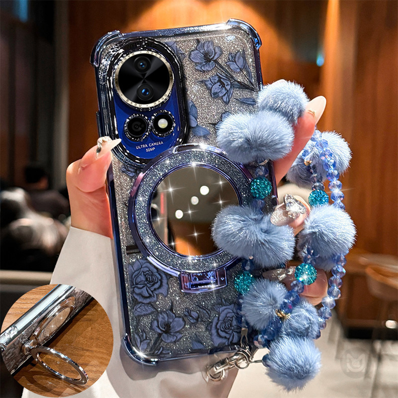 3D พิมพ์เคสโทรศัพท์สําหรับ OPPO A3 A5 Pro A5X A3X A18 A38 A58 A78 ชุบแต่งหน้ากระจกซิลิโคนกรณี Anti-s