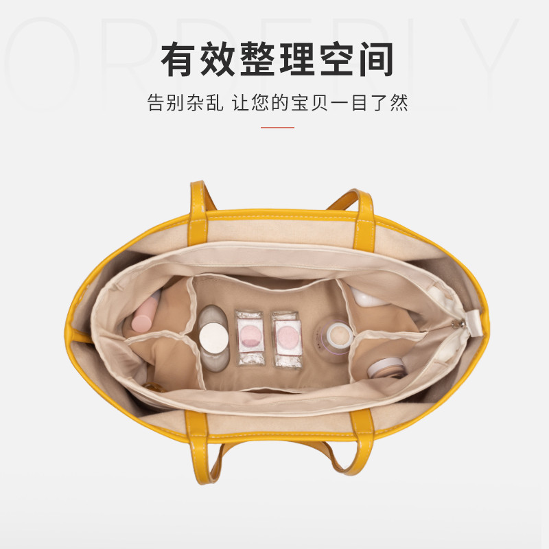 ใช้สำหรับ Goyard กระเป๋าซับฟันสุนัข ขนาดเบา พกพาสะดวก มีการจัดระเบียบที่ดี และมีกระเป๋ารองรับภายใน