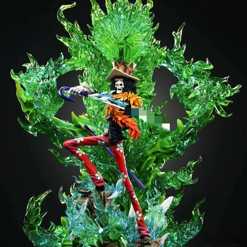 【มีสต็อก】LX Brook Figure One Piece Nose Song Brook Figure GK Model Desktop Chassis Decorative