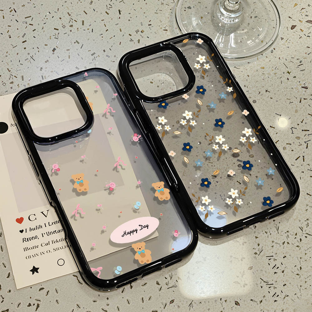 เคสโทรศัพท์ for iPhone 13 11 15 16 Pro Max Case iPhone 11 12 14 17 Pro Max 13 15 Pro 17 Air Acrylic 2 in 1 อะคริลิค