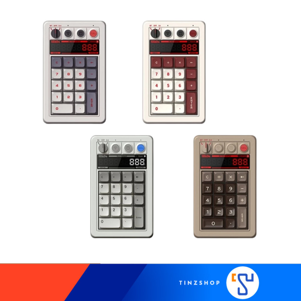[ส่งด่วน] 8BitDo 85HB Retro 18 Mechanical Numpad / แป้นตัวเลขเสริมดีไซน์เรโทร สำหรับการใช้งานที่สะดวกขึ้น : Tinzshop
