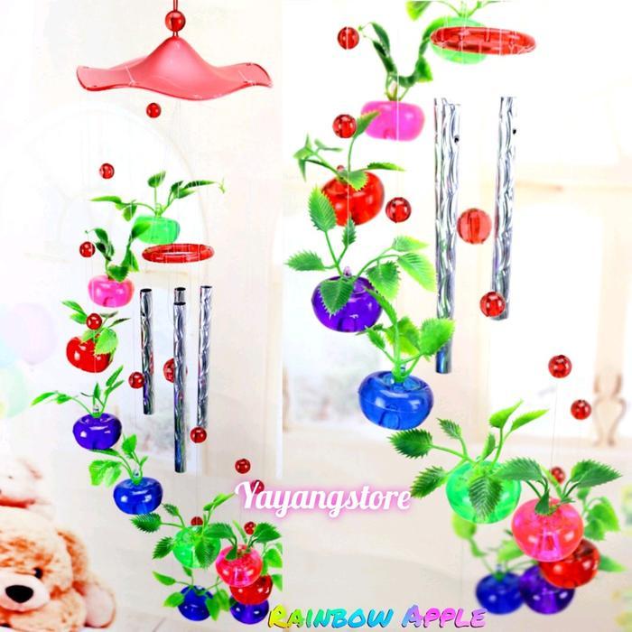 NEW Wind Chimes / Wind Chimes - Rainbow Apple
