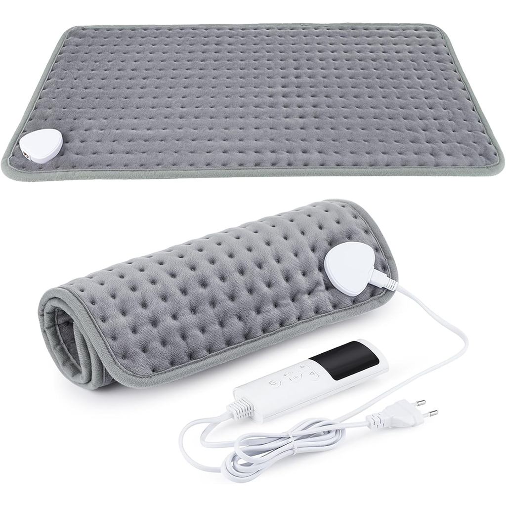 แผ่นอุ่น-เครื่องล้างทําความสะอาดได้นุ่มแผ่นความร้อนขนาดเล็กไฟฟ้าสําหรับบรรเทาอาการปวด,ที่มีการตั้งค่