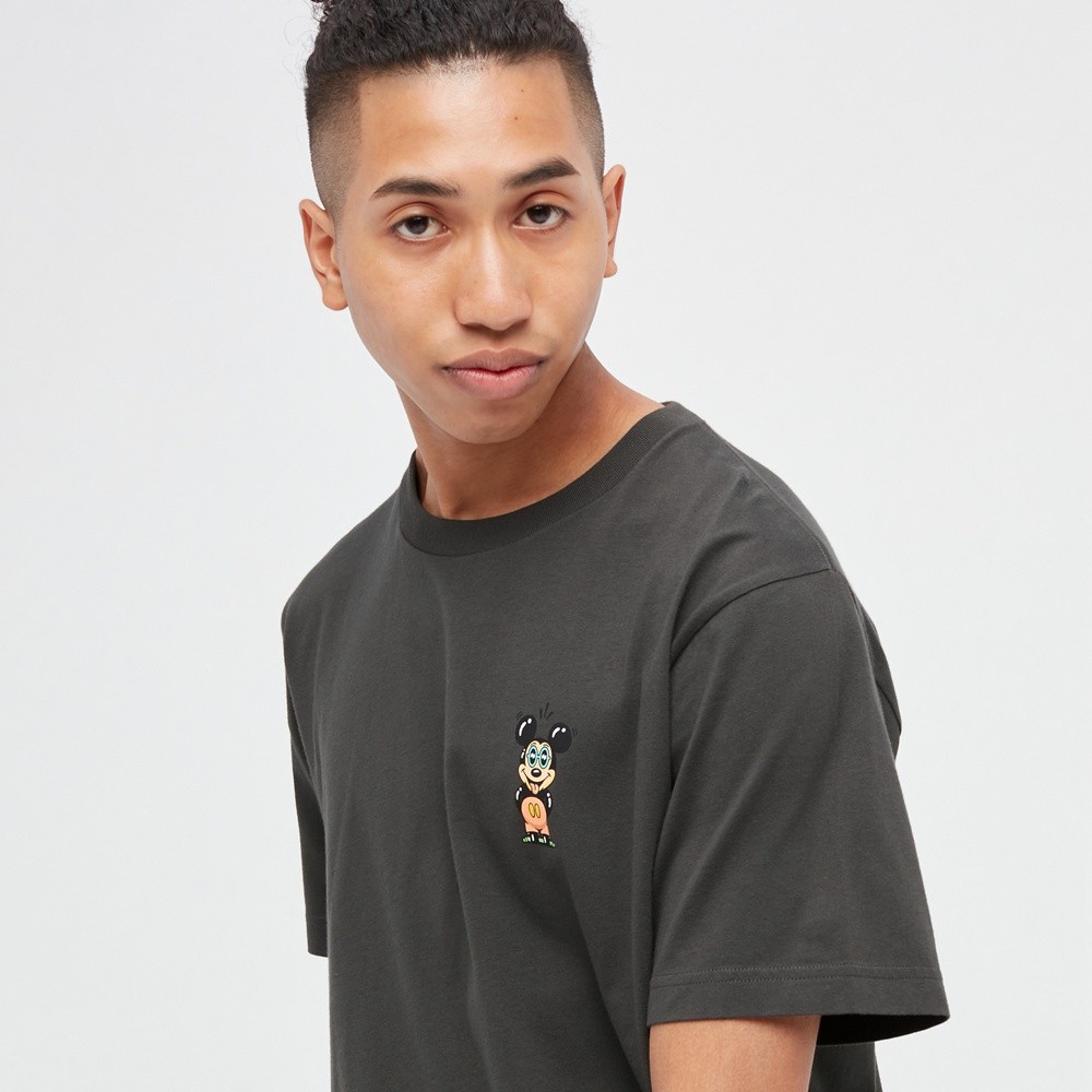 Un0 เสื้อยืดพิมพ์ลาย Mickeyy Friends 447388