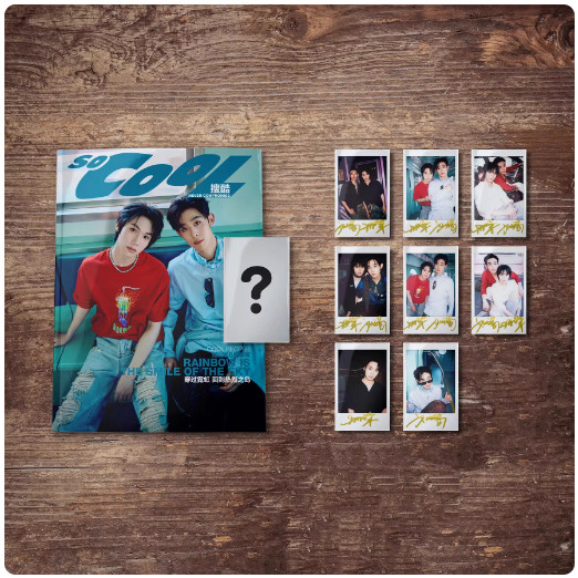 SoCooL SoCooL นิตยสาร Liu Yifu/Hu Yichen Cover [Liu Guangyicai] ABCD Ultimate Edition Set