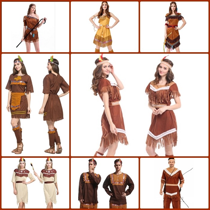 🔥 ชุดนายพราน ชุดอินเดียนแดง ชุดคนป่า ชุดชนเผ่า ชุดเมาคลีล่าสัตว์ cp8.1/cp8.2/cp8.3/cp8.4/cp8.5/cp88.