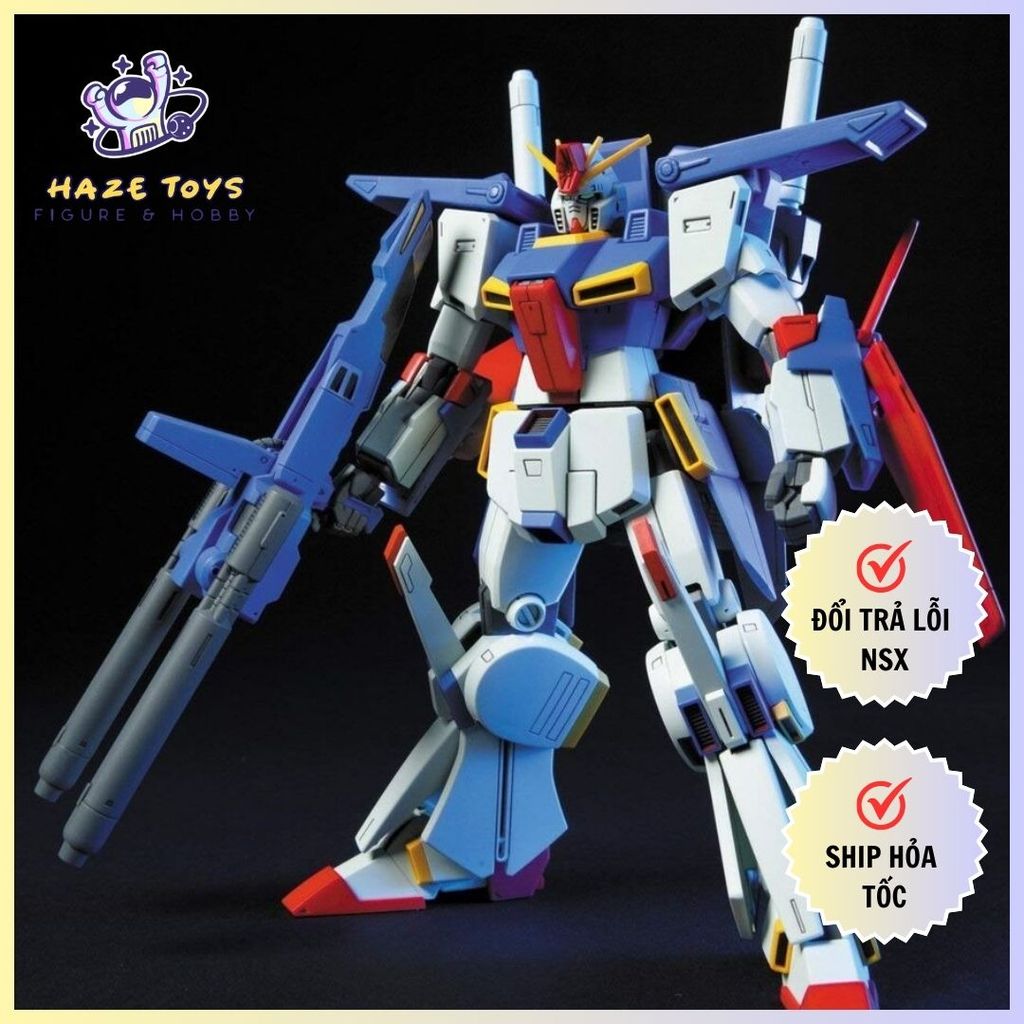 กันดั้มโมเดล Bandai HG UC 111 ZZ Gundam 1/144 Mobile Suit ZZ Gundam