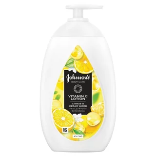 Johnson จอห์นสัน บอดี้ แคร์ โลชั่น วิตามินซี ซิตรัส แอนด์ ซีดาร์วูด 500 มล.