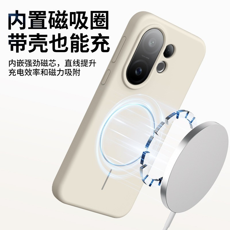 สําหรับ Vivo X200 FE X200FE กรณีหรูหราผิวรู้สึกจริง รูปที่ 6