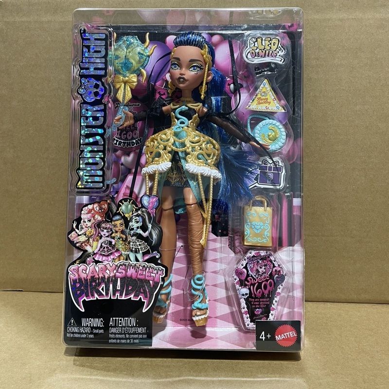 【พร้อมส่ง】monster high monster high doll ตุ๊กตา Monster High Elf รุ่นของขวัญวันเกิดอย่างเป็นทางการ