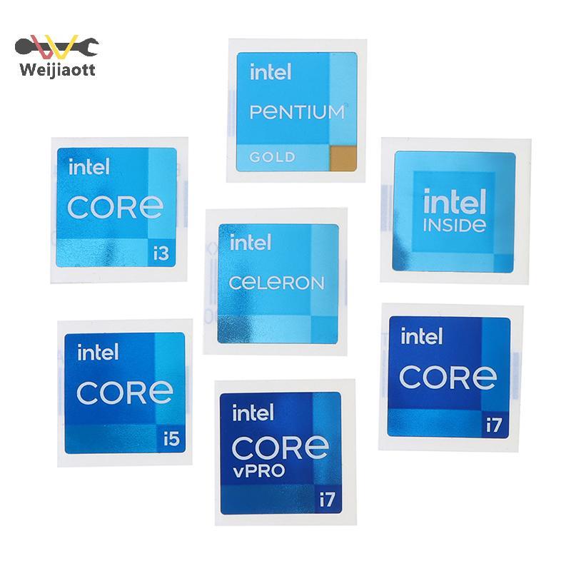 [Wjt] 5pcs ใหม่ 11 รุ่น i3 i5 i7 VPRO INSIDE แล็ปท็อปเดสก์ท็อป CPU DIY สติกเกอร์ [ขายร้อน]