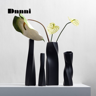 Dnnni แจกันเซรามิกขั้นสูง ตู้วางทีวี ของตกแต่งทางเข้าสํานักง…