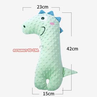 ตุ๊กตา ตุ๊กตาเด็ก ตุ๊กตานอนหลับ ผ้ากำมะหยี่ 3D ใยสังเคราะห์ PP มาพร้อมยางกัด หมอนกอด