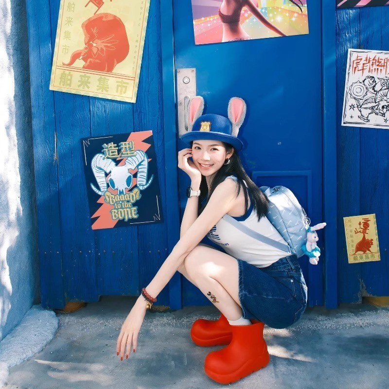 หมวกเจ้าหน้าที่ตำรวจจูดี้ Zootopia แบบ Bowler สำหรับคอสเพลย์ และของขวัญสำหรับทุกวัย - รูปที่ 5