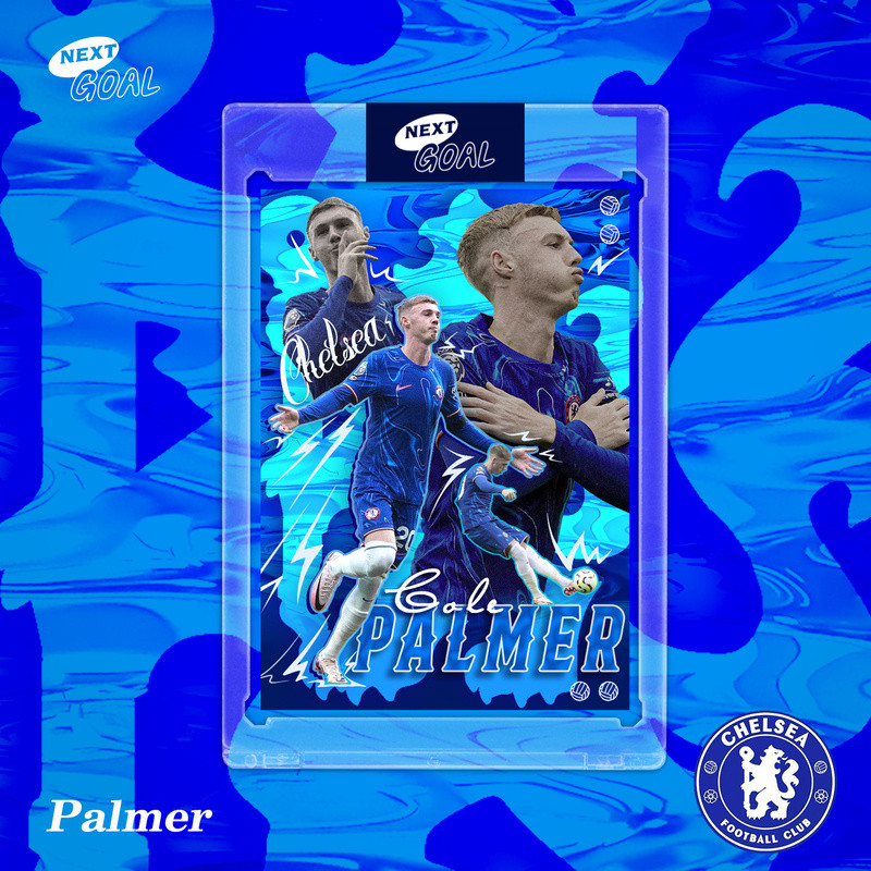 ของขวัญการ์ดสะสม Palmer Chelsea Football Card