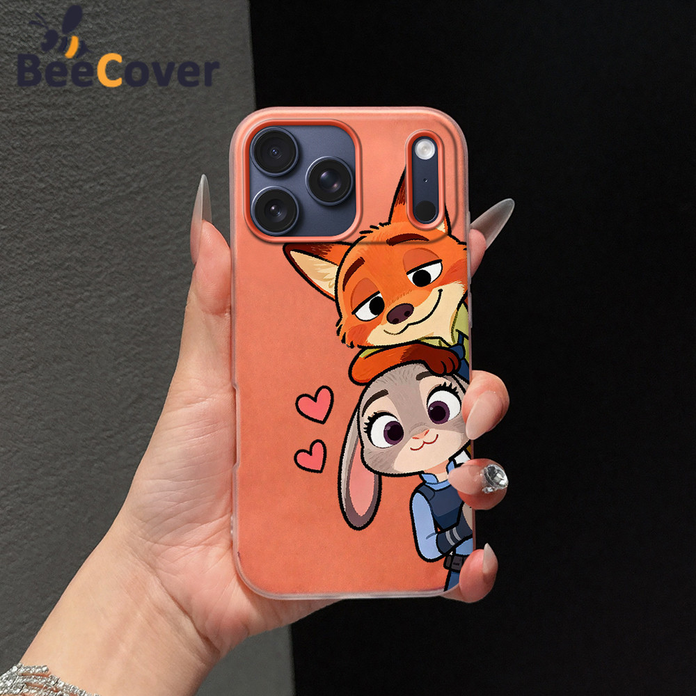 Zootopia 2 Nick Judy คู่รักปลอกสําหรับ VIVO V40 V50 V60 LITE Y02 Y03 Y04 Y100 Y15S Y16 Y17 Y17S Y19S Y20 Y21 Y22S Y27 Y29 Y29 Y400 Y31 V30 V91 V30 V91 V31 V30