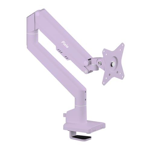 Pixio PS1S Wave Pastel Purple Pastel Purple Monitor Arm Single Cute Up and Down 32 Inch 24 Inch 27 I