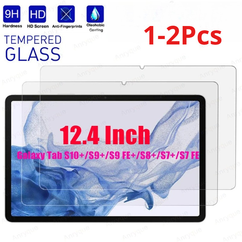 1-2 ชิ้นป้องกันหน้าจอสําหรับ Samsung Galaxy Tab S11 S10 S9 S8 Lite Ultra FE Plus แท็บเล็ตกระจกนิรภัย
