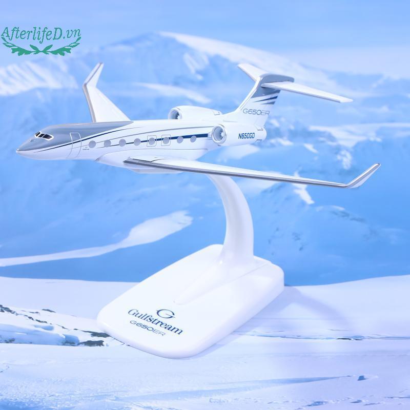 AF 1PCS Gulfstream G650 เครื่องบิน Diecast 1/200 Scale เครื่องบินรุ่น G650ER เครื่องบินเครื่องบินรุ่