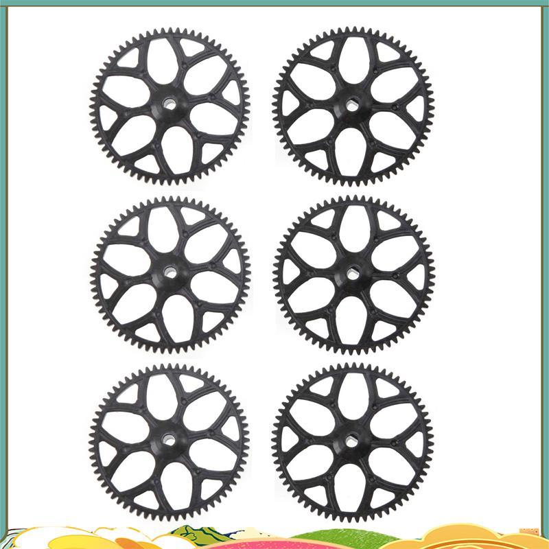 6 ชิ้นเกียร์หลักสําหรับ V911S V977 V988 V930 V966 XK K110 RC เฮลิคอปเตอร์เครื่องบิน Drone อะไหล่อุปก