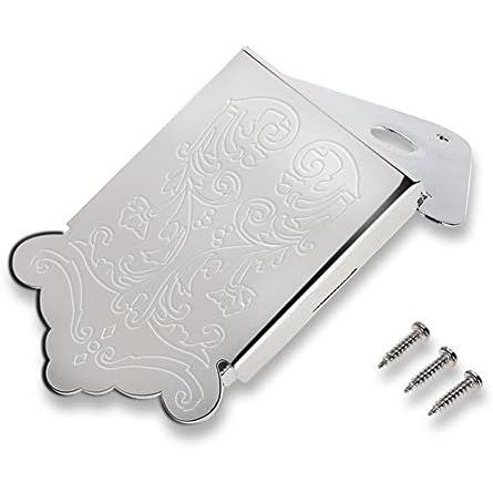 Dilwe Mandolin Tailpiece Bridge, Mandolin Guitar Tailpiece พร้อมสกรูสําหรับ 8 String กีตาร์เครื่องดน